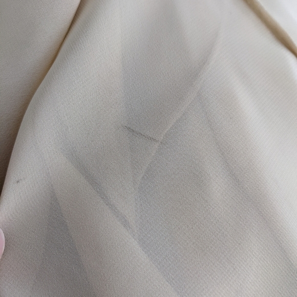 Vintage Landa cream beaded sequin prom evening special occasion dress 4 - Picture 10 of 15